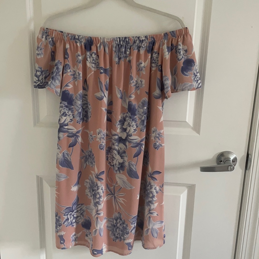 Off the shoulder dress